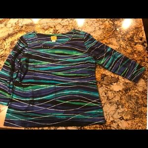 3/4 sleeve top